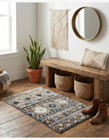 2' x 3' Eco Southwestern Rug