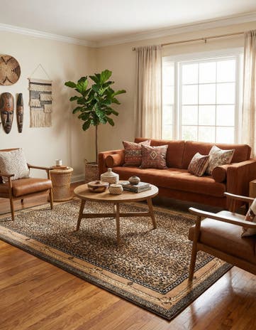 Brown Safari Rug