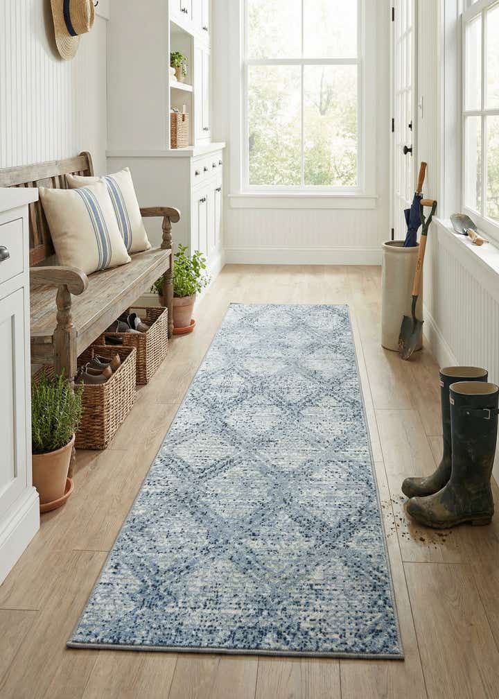 2' x 6' Kamala Washable Runner Rug