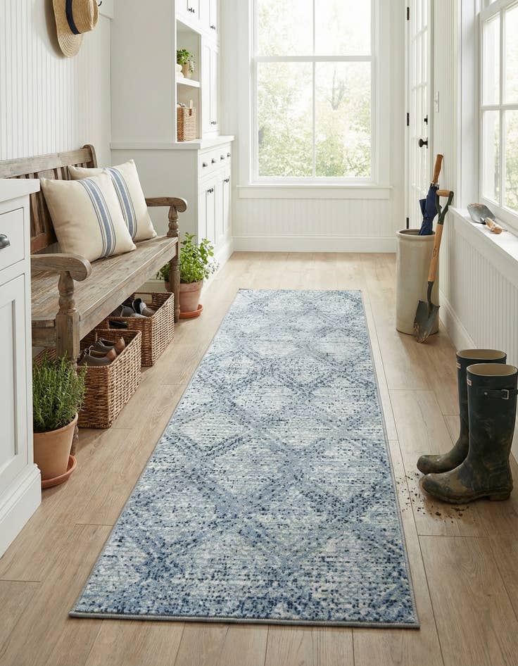 Detail image of 2' x 6' Kamala Washable Runner Rug