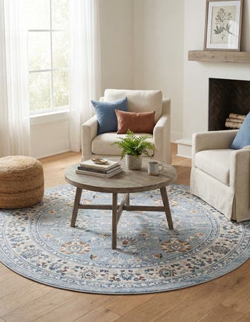 7' 10 x 7' 10 Charlotte Round Rug