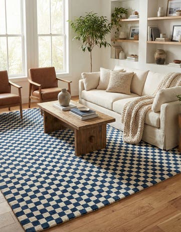 7' 10 x 10' Hand Tufted Wool Rug