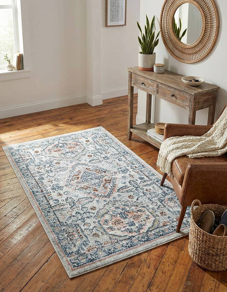 Detail image of 4' x 6' Kamala Washable Rug