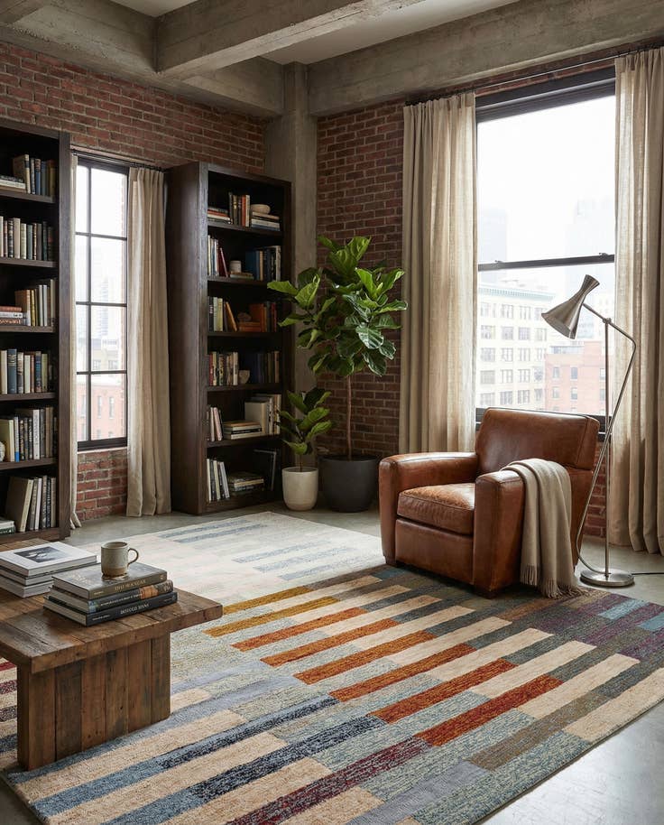 Detail image of 8' 1 x 10' 2 Luna Rug