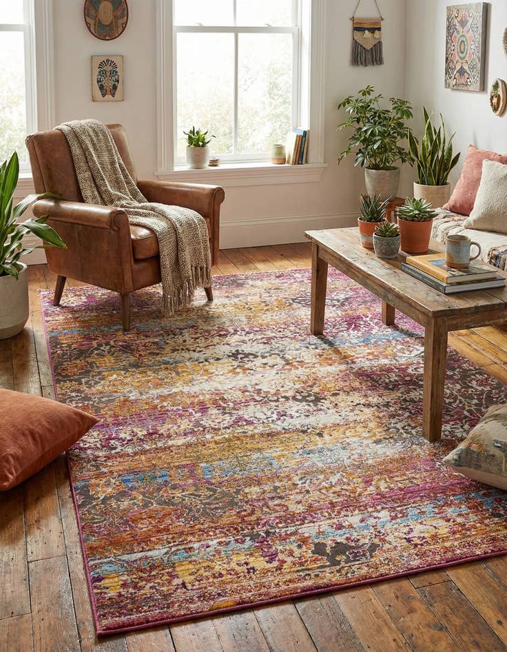 Detail image of 4' x 5' 10 Deepa Rug
