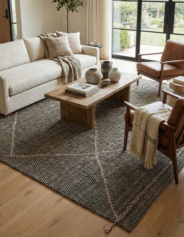 7' 4 x 10' 2 Hand Knotted Darya Wool Rug