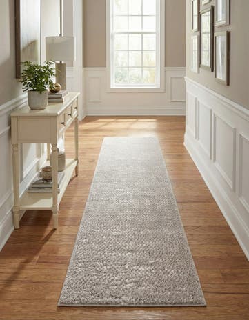 2' 7 x 10' Sepia Runner Rug