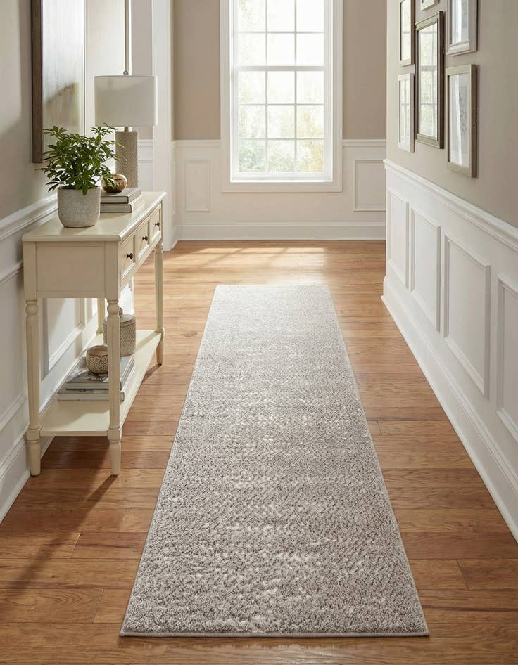 Detail image of  2' 7 x 10' Sepia Runner Rug