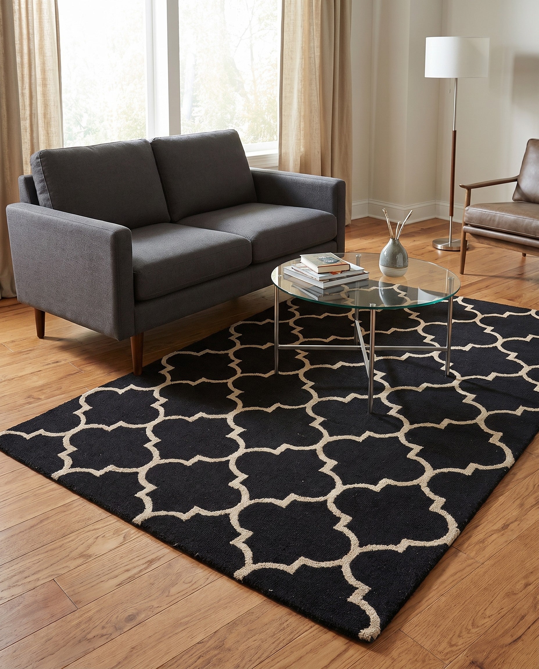 5' x 8' Luna Wool Rug