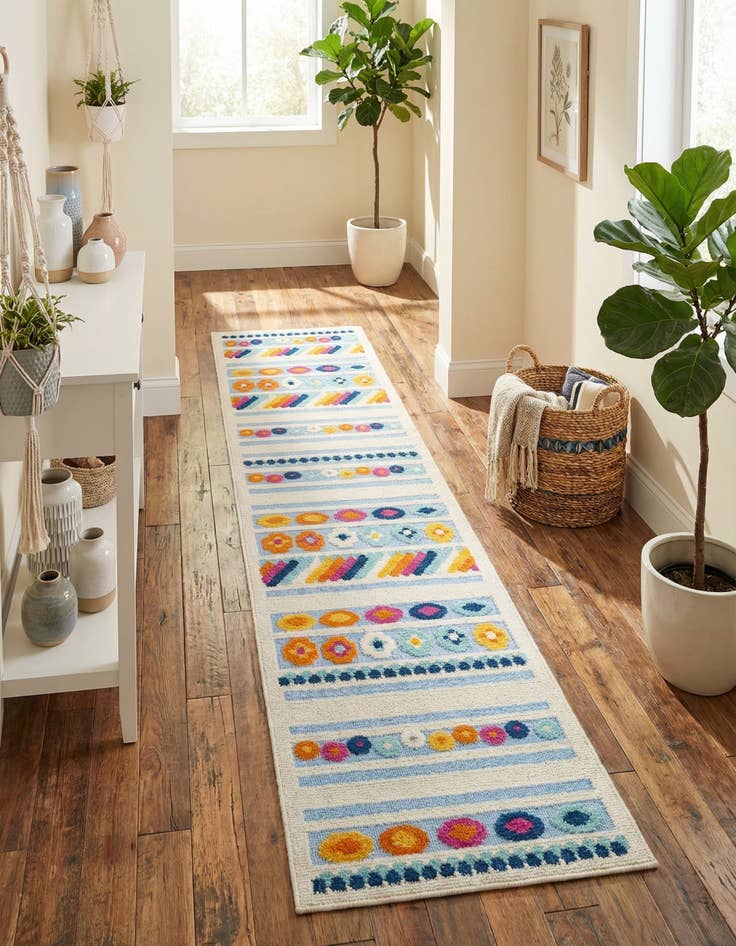 Detail image of 2' x 8'  Washable Aruba Indoor / Outdoor Runner Rug