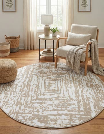6' x 6' Hermitage Round Rug