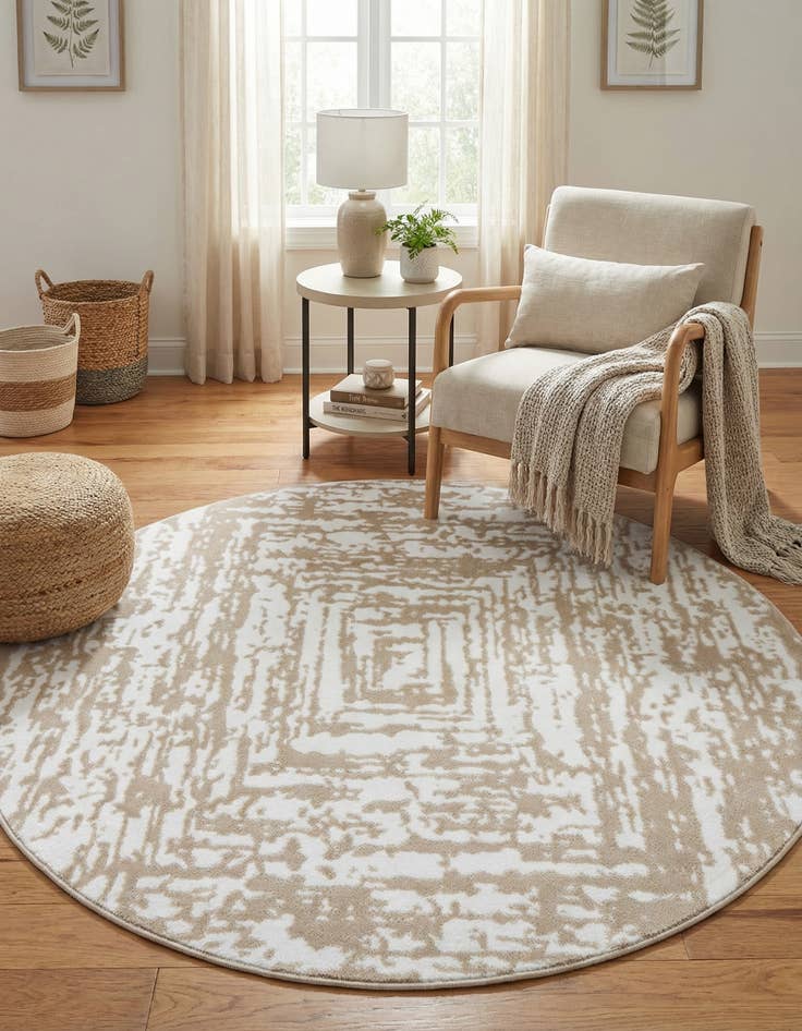 Detail image of 6' x 6' Hermitage Round Rug