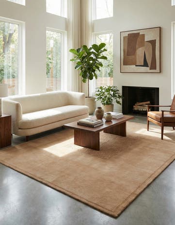 5' 9 x 7' 10 Hand Knotted Nepal Rug