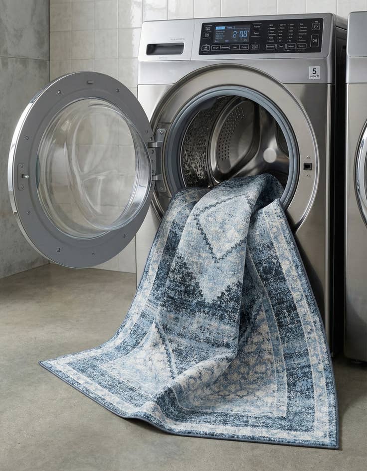 Detail image of 5' 3 x 8' Kamala Washable Rug