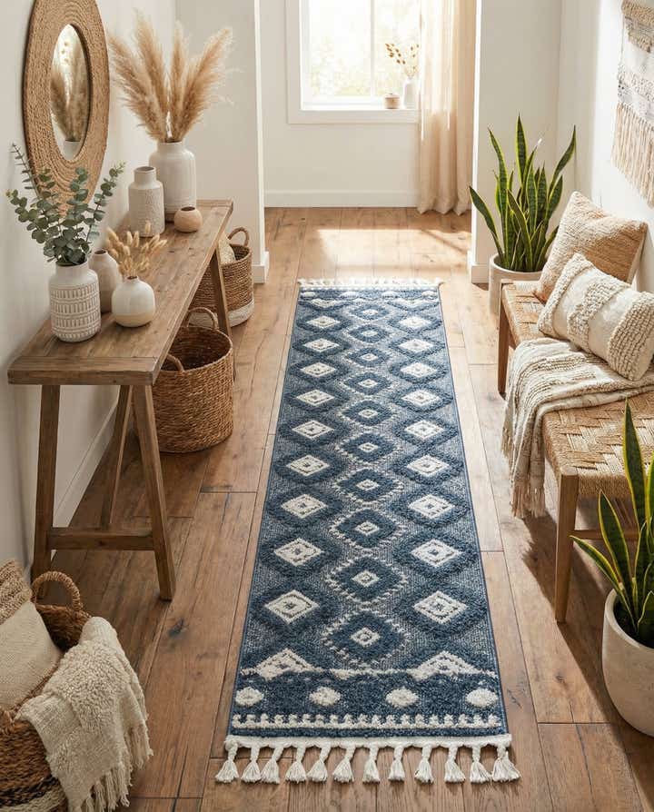 2' x 8' Boho Runner Rug