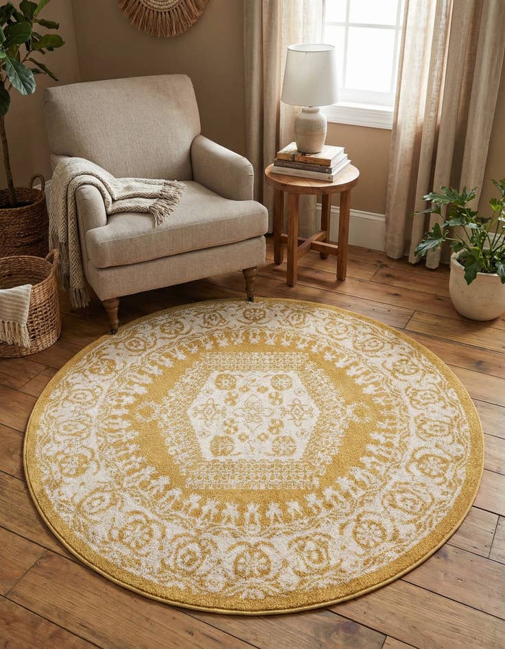 Detail image of  4' x 4' Eden Round Rug