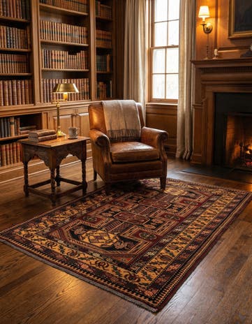 4' 7 x 5' 6 Shirvan Rug