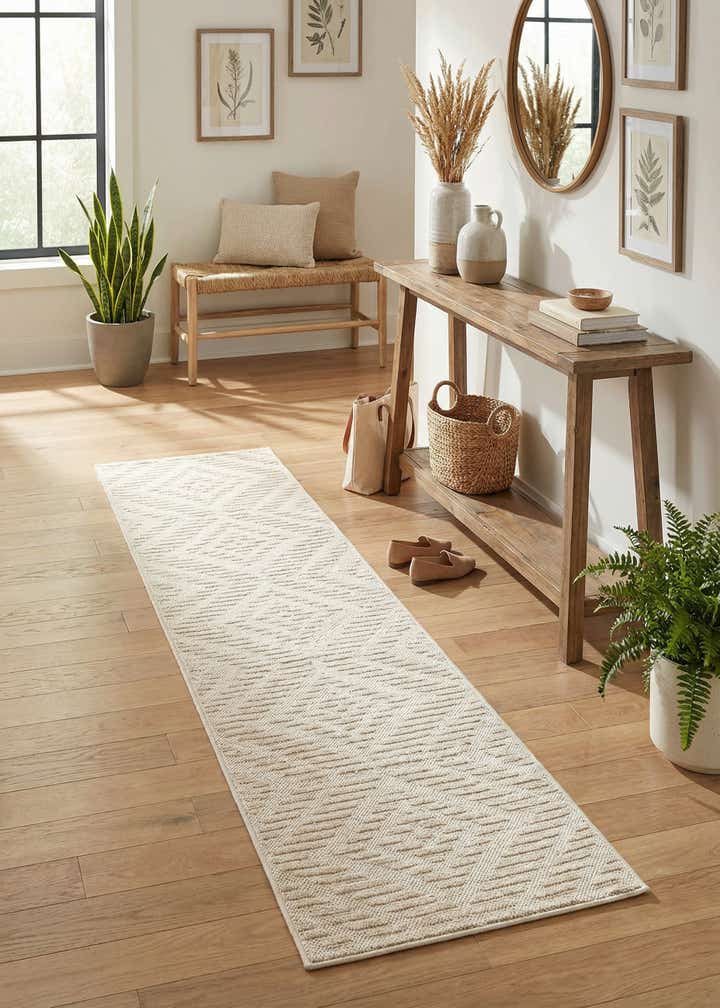 2' x 8' Easy-Clean Sabrina Soto Indoor / Outdoor Runner Rug