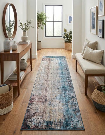 Jill Zarin 2' 7 x 13' Downtown Greenwich Village Runner Rug