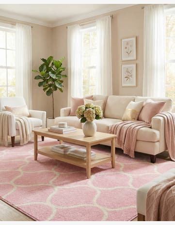 6' x 9' Trellis Frieze Rug