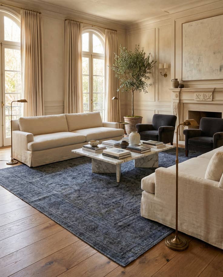 Detail image of 9' 1 x 12' 4 Hand Knotted Ultra Vintage Persian Wool Rug