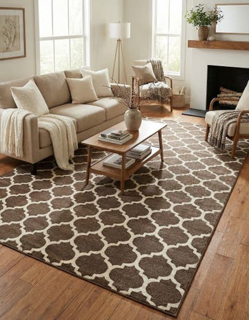 10' 8 x 16' 5 Trellis Rug