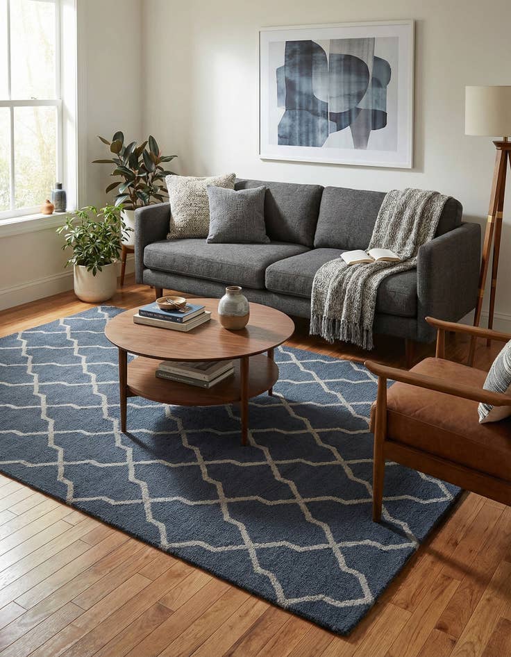 Detail image of 5' 1 x 8' Luna Rug