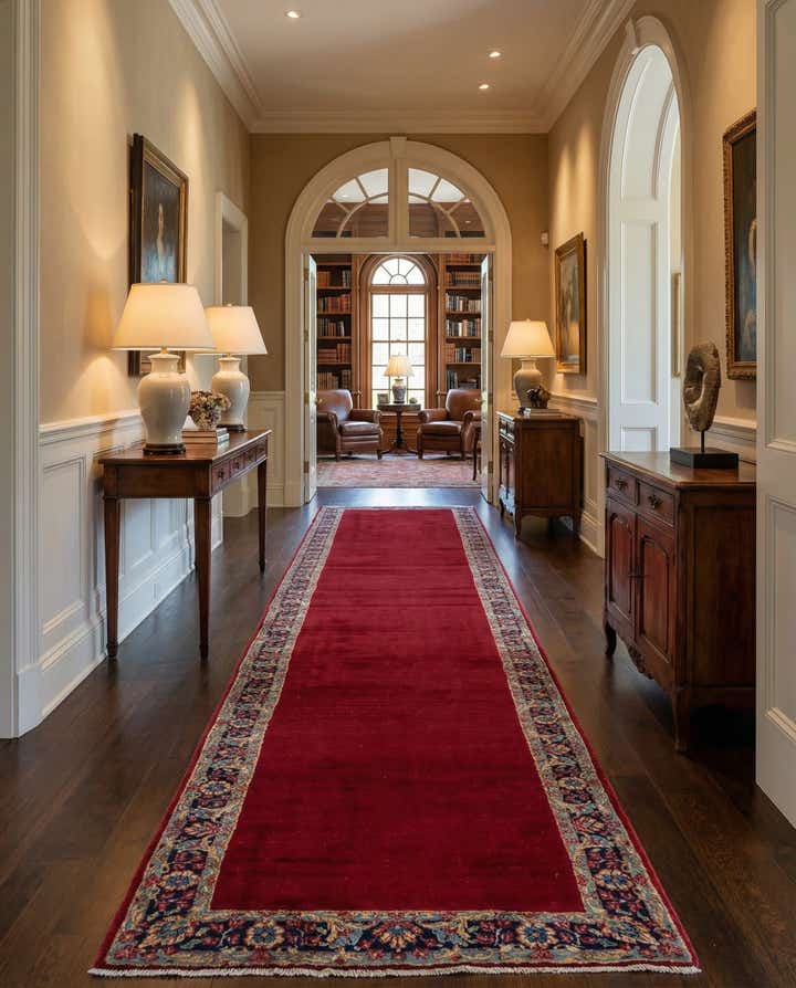 3' x 16' 1 Kerman Runner Rug