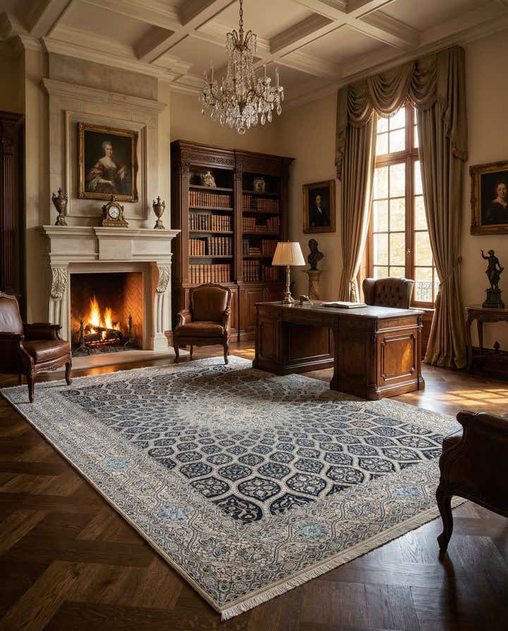 8' 4 x 11' 4 Nain Rug