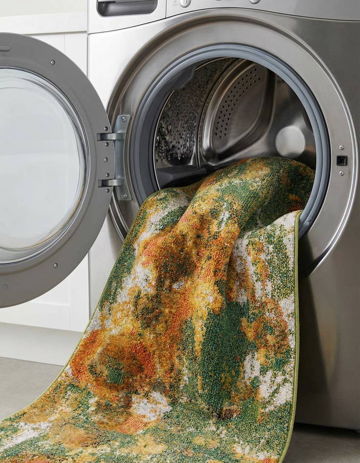 Detail image of 2' 7 x 12'  Washable Haerfest Runner Rug