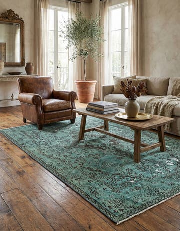 5' x 8' 2 Vintage Rug