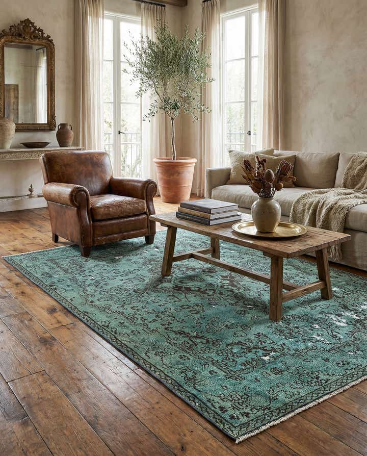 5' x 8' 2 Vintage Rug