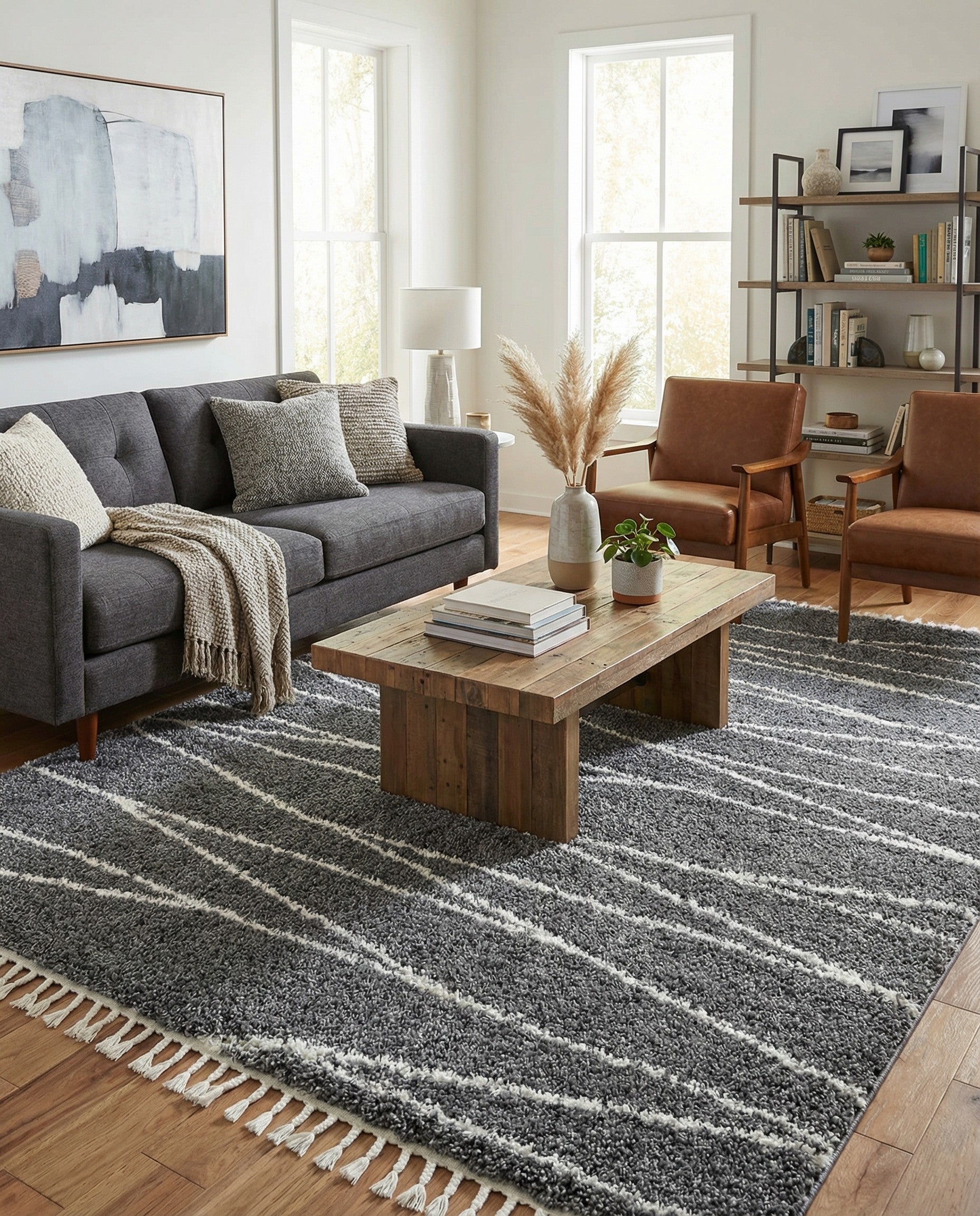  9' x 12' Serenity Shag Rug