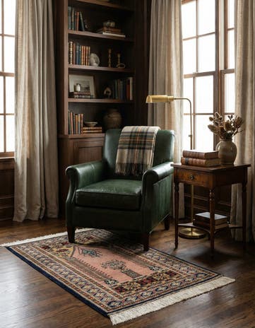 2' 8 x 4' 2 Hand Knotted Bokhara Wool Rug
