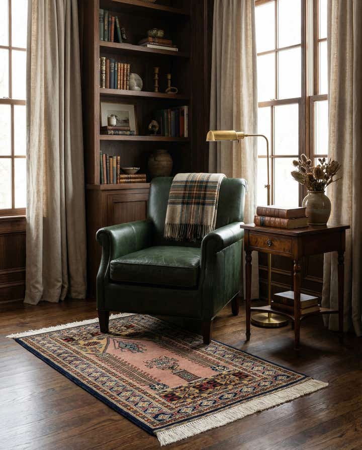 2' 8 x 4' 2 Hand Knotted Bokhara Wool Rug