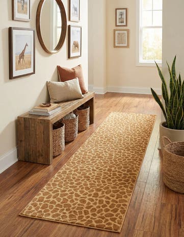 Yellow Savannah Runner Rug