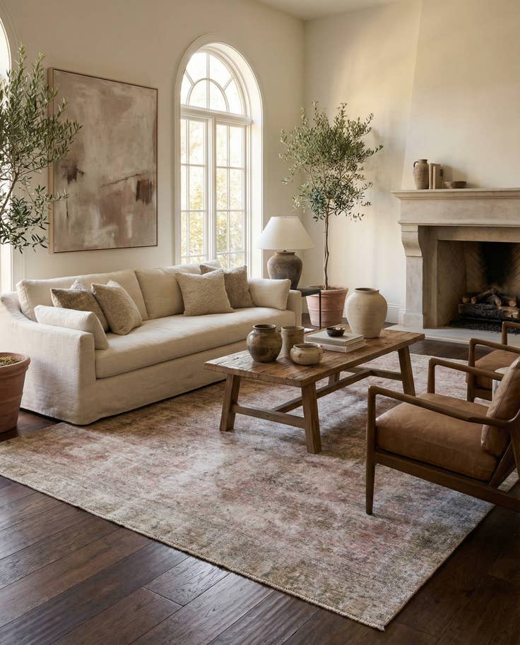 Detail image of 8' 4 x 11' 1 Hand Knotted Ultra Vintage Persian Wool Rug