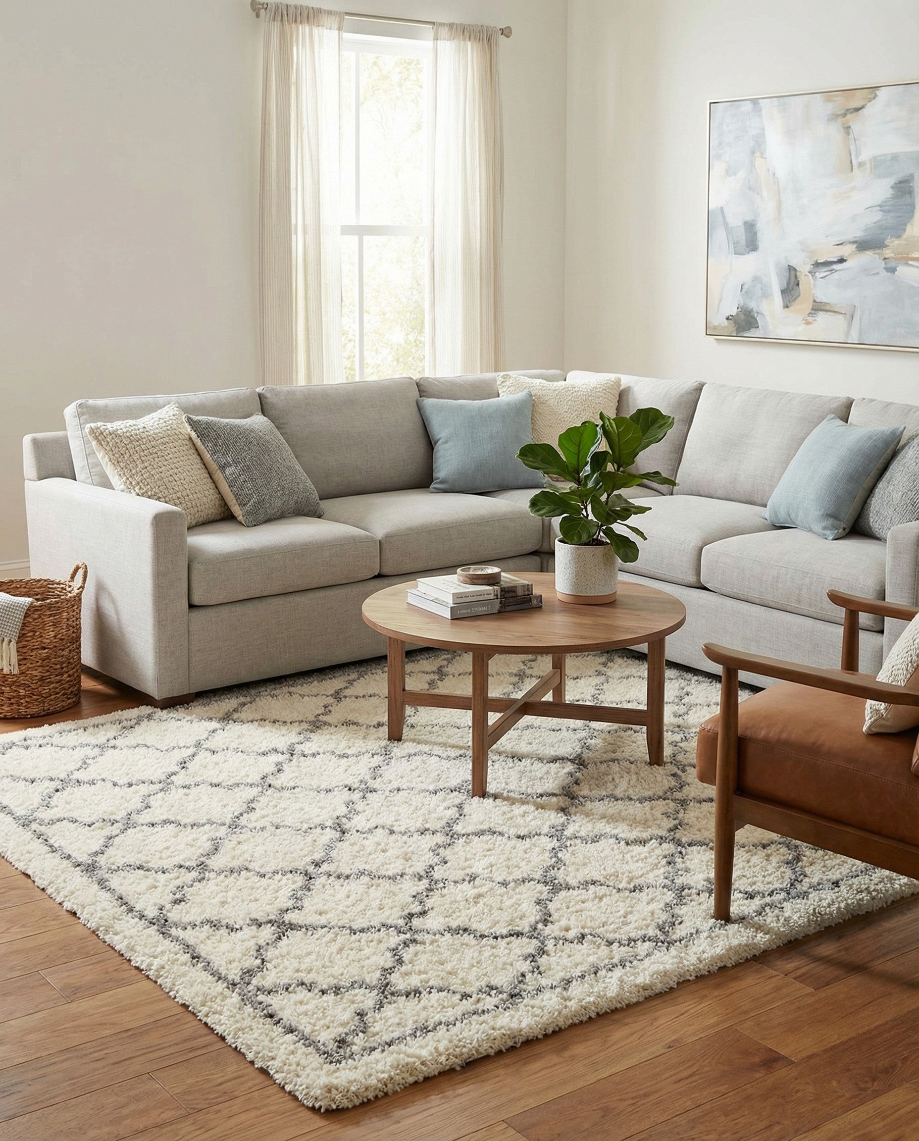  9' x 12' Infinity Shag Rug