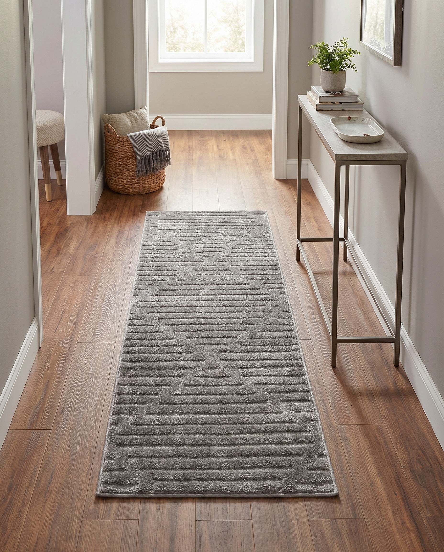 2' x 5' Vogue Geo Runner Rug