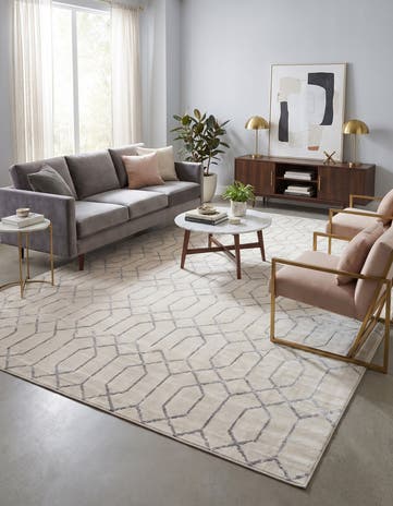 10' x 14' Marilyn Monroe™ Glam Trellis Rug