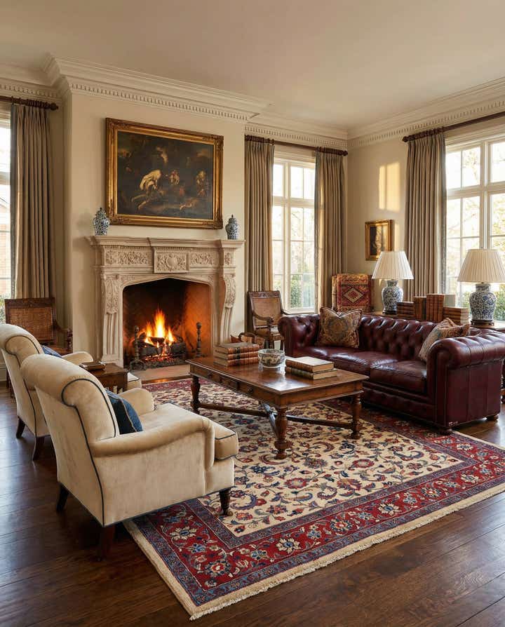 6' 9 x 10' 1 Tabriz Wool Rug