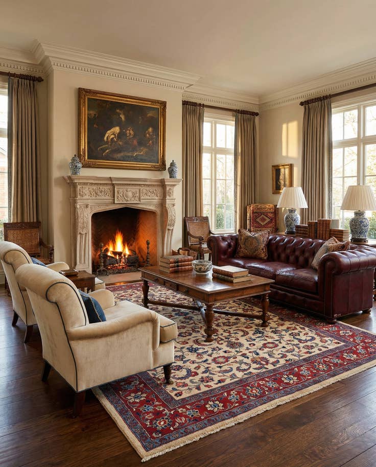 Detail image of 6' 9 x 10' 1 Tabriz Wool Rug