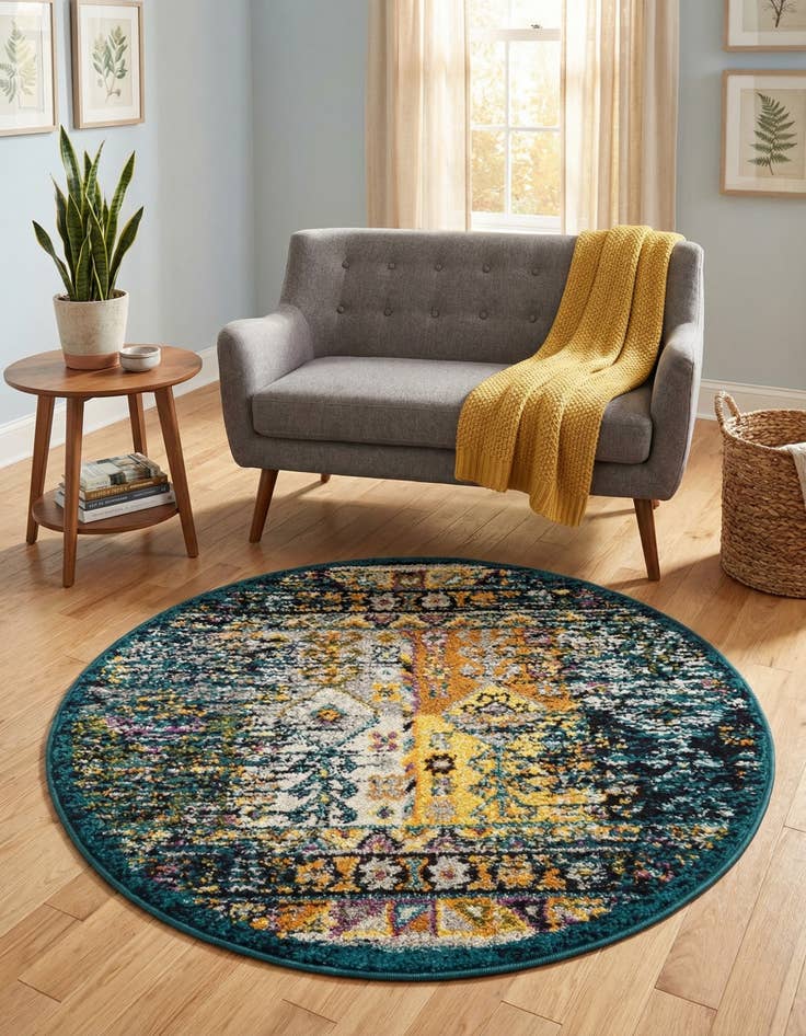 Detail image of  3' x 3' Madeline Round Rug