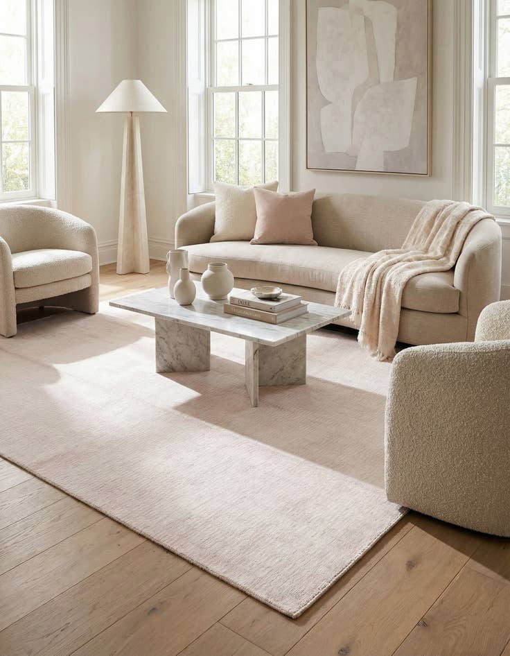 Detail image of 5' 7 x 7' 8  Hand Knotted Darya Wool Rug