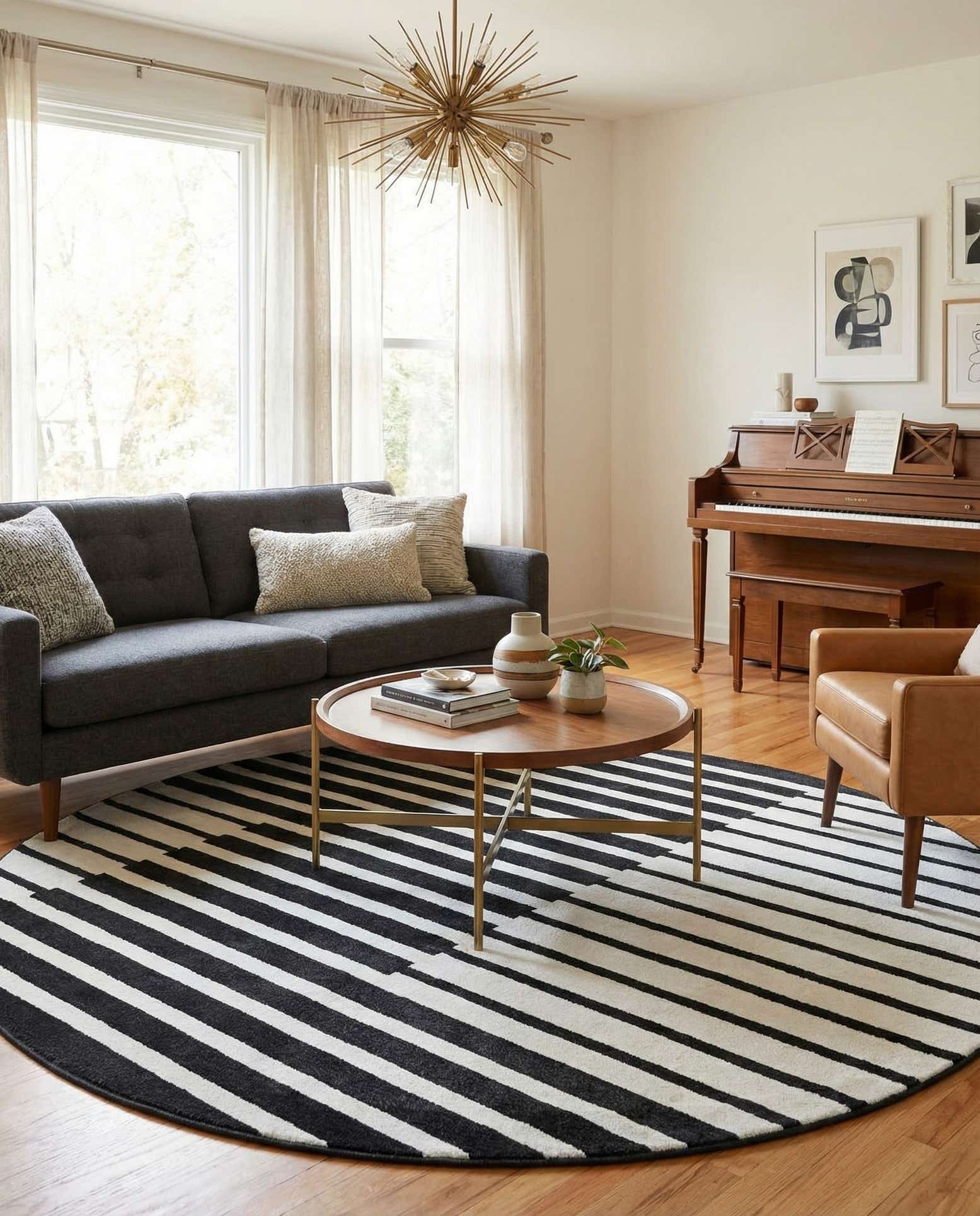 7' 10 x 7' 10 Oslo Round Rug