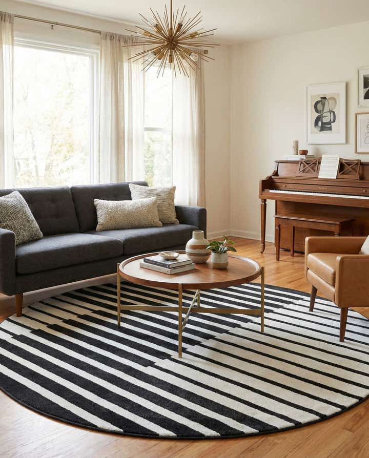 7' 10 x 7' 10 Oslo Round Rug