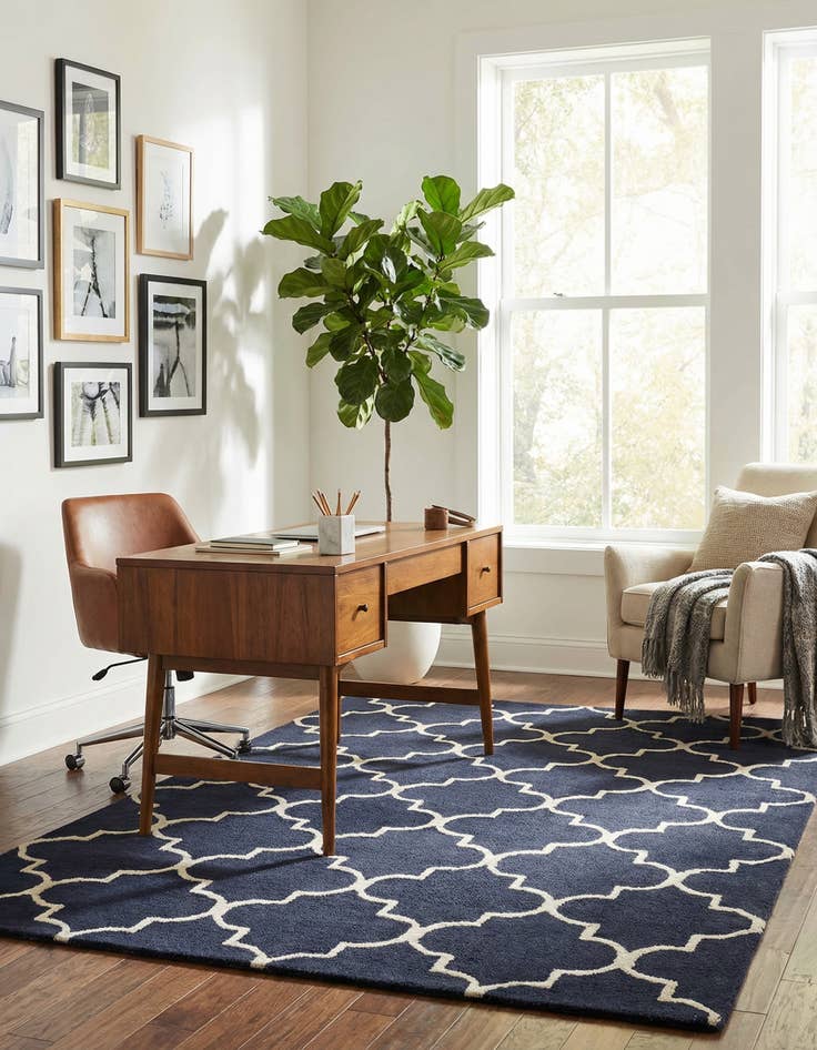 Detail image of 5' 1 x 8' Luna Rug