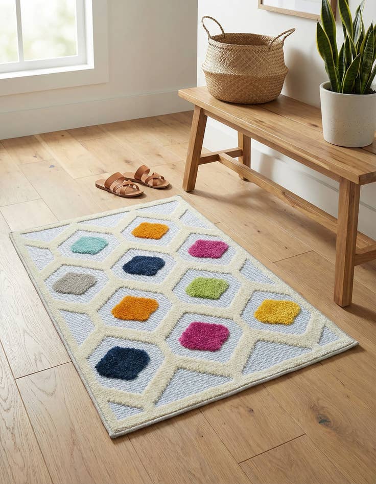 Detail image of 2' x 3' Easy-Clean Aruba Indoor / Outdoor Rug