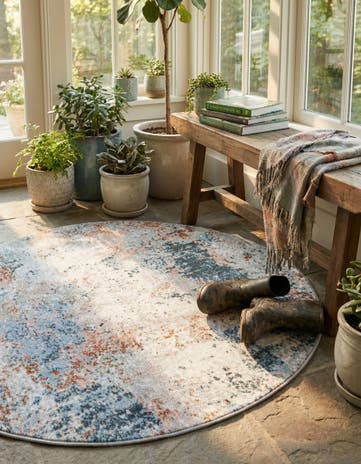 Kamala Washable Round Rug