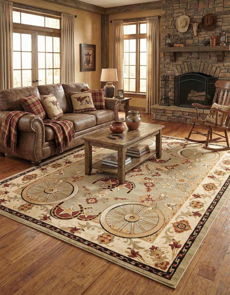 Detail image of 9' x 12' Pioneer Rug